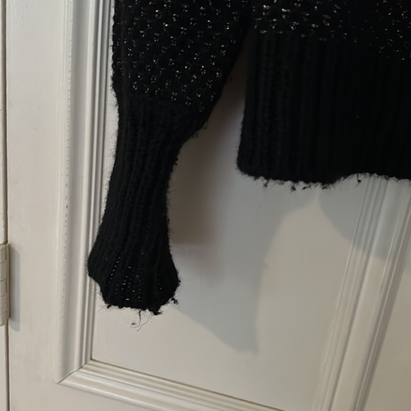 Veronica beard metallic thread sweater - Picture 4 of 5